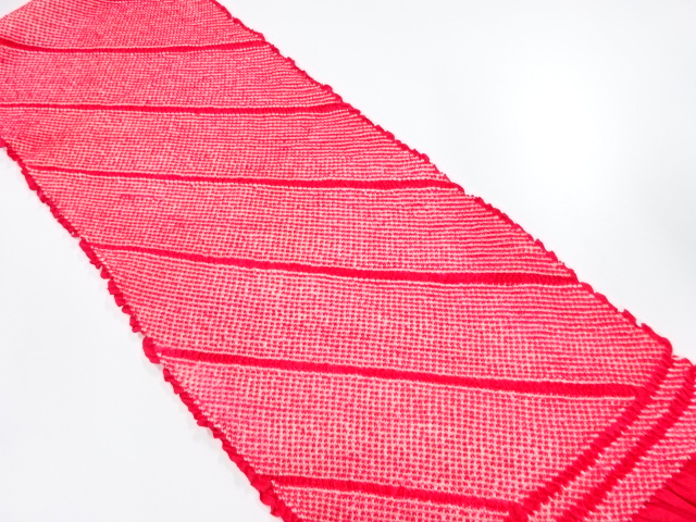 正絹　振袖用　絞り　帯揚げ